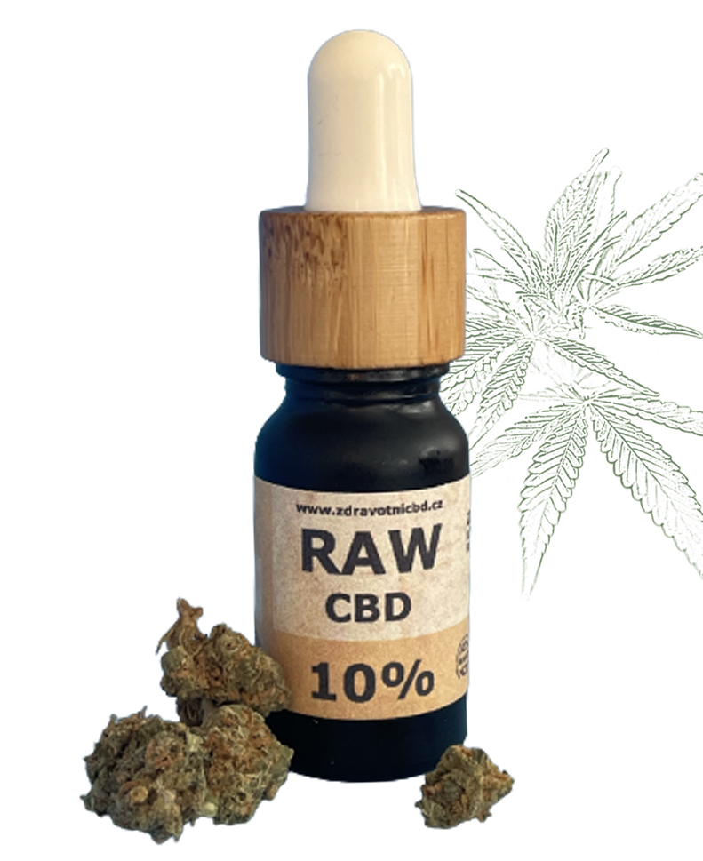 RAW CBD olej 10% Full Spectrum