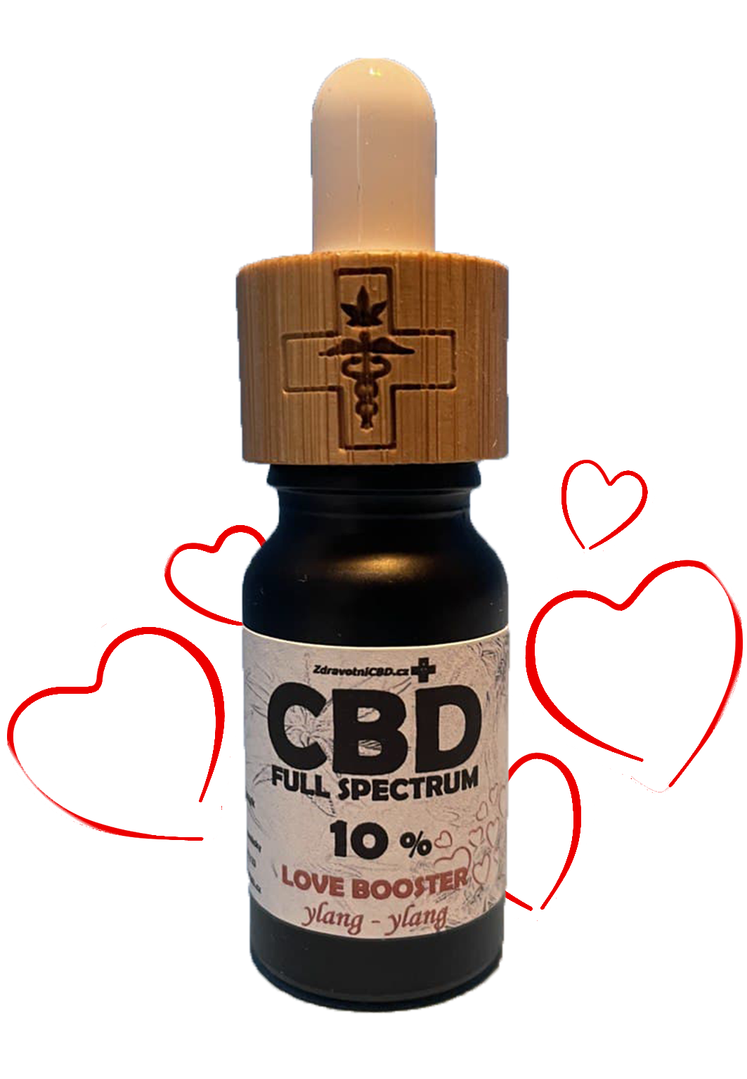 Love Booster CBD 10% s květem ylang-ylang