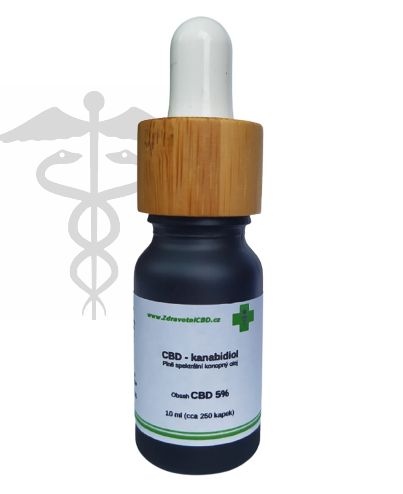 Zdravotní CBD olej 5% Full Spectrum 30ml