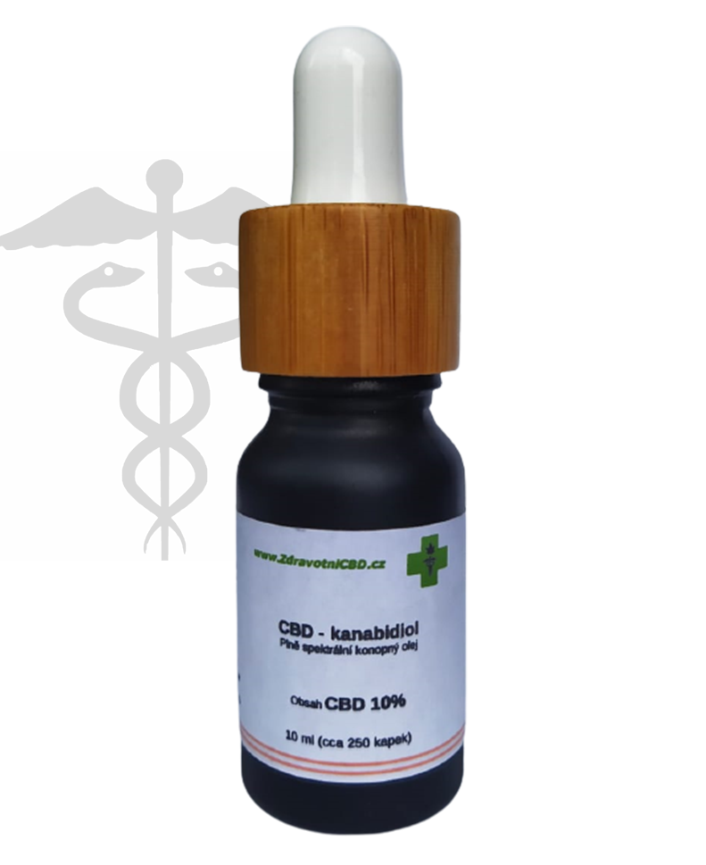 Zdravotní CBD olej 10% Full Spectrum 30ml